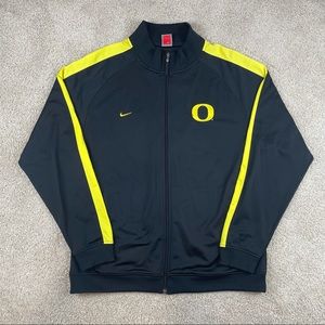 Vintage Nike Oregon ducks zip up fleece sweatshirt